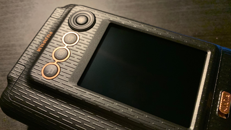 Adding an LCD screen lets you view the photo before you print it.